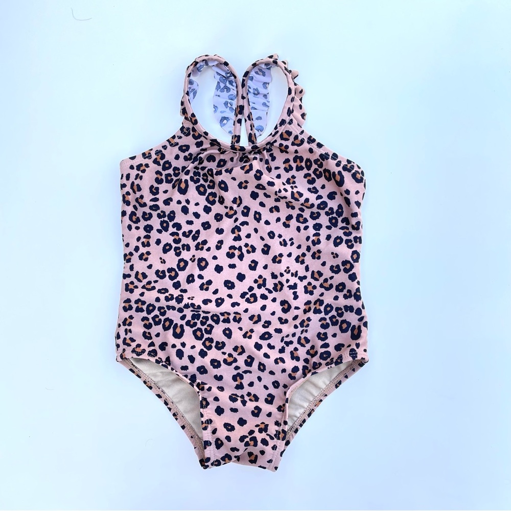 Baby Gap 3T leopard print swim suit